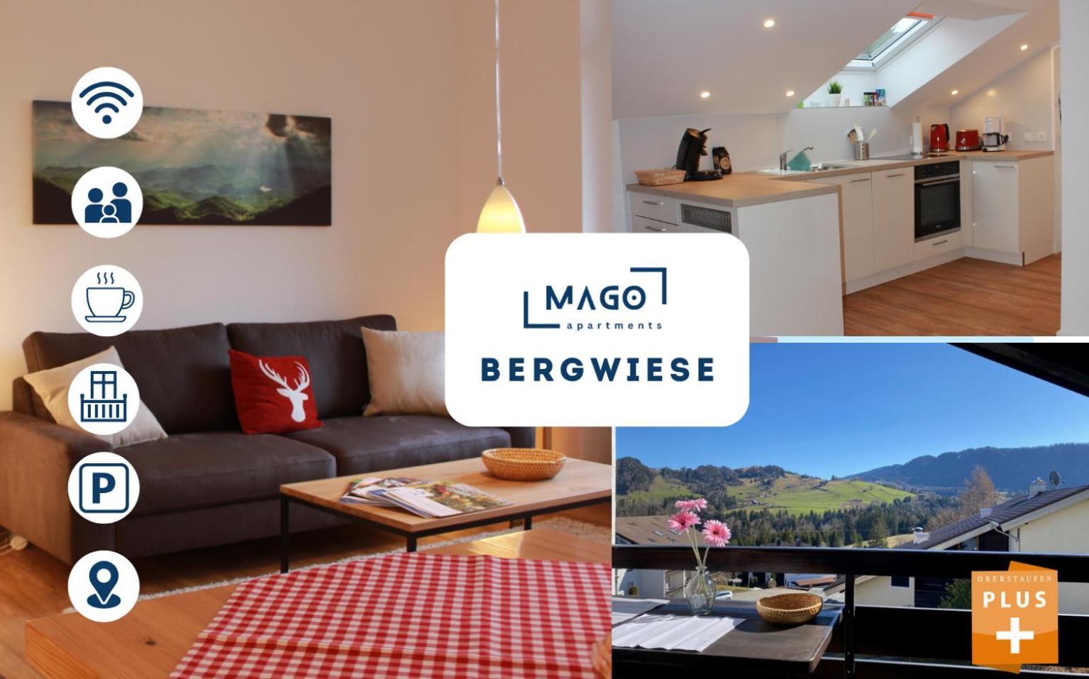 Bergwiese Mit Oberstaufen Plus Karte Zewnętrze zdjęcie